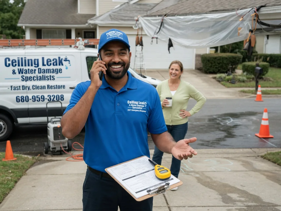 Ceiling Leak Cleanup La Plata, MD FAQs